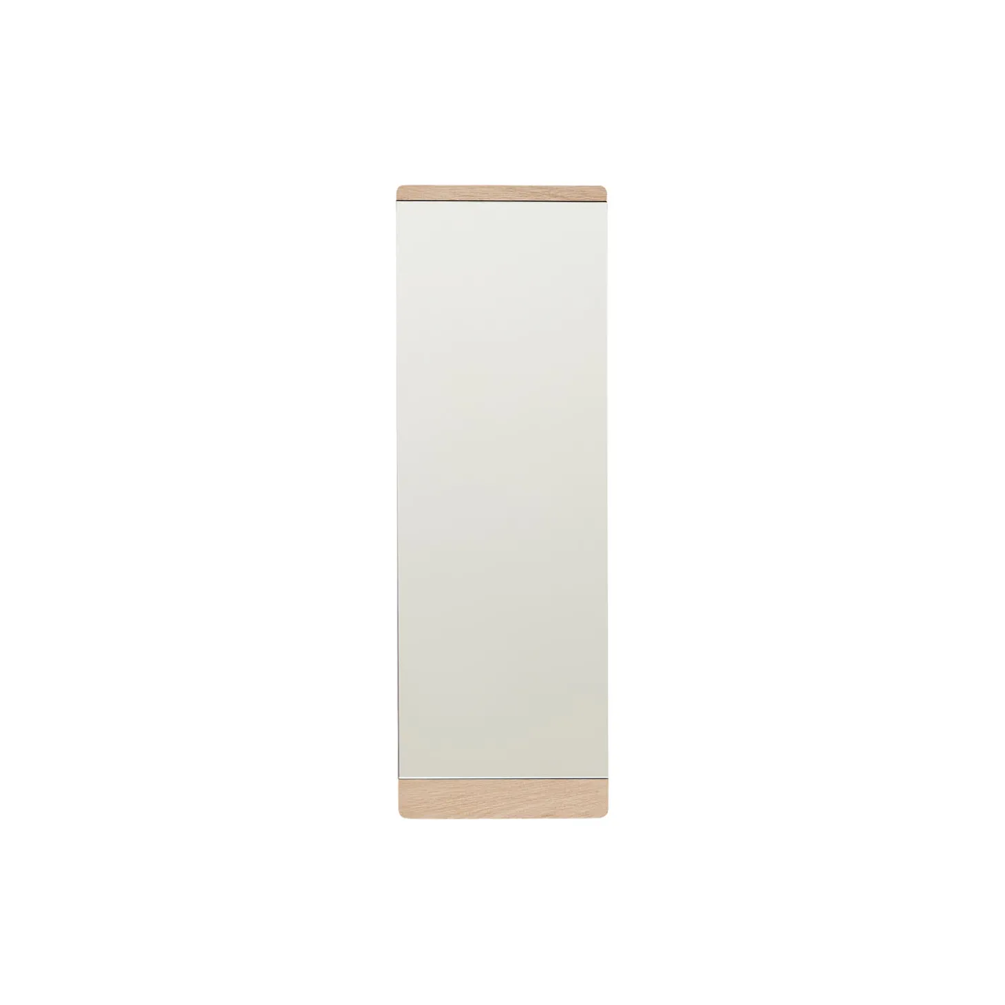 Rim Wall Mirror 110, white oak