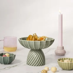 Samsurium sæt af 2 mini skåle, wasabi & spruce