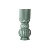 Samsurium Towerbell vase, peacock
