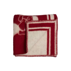 SAU Half Size Throw, red