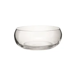 Serve glasskål