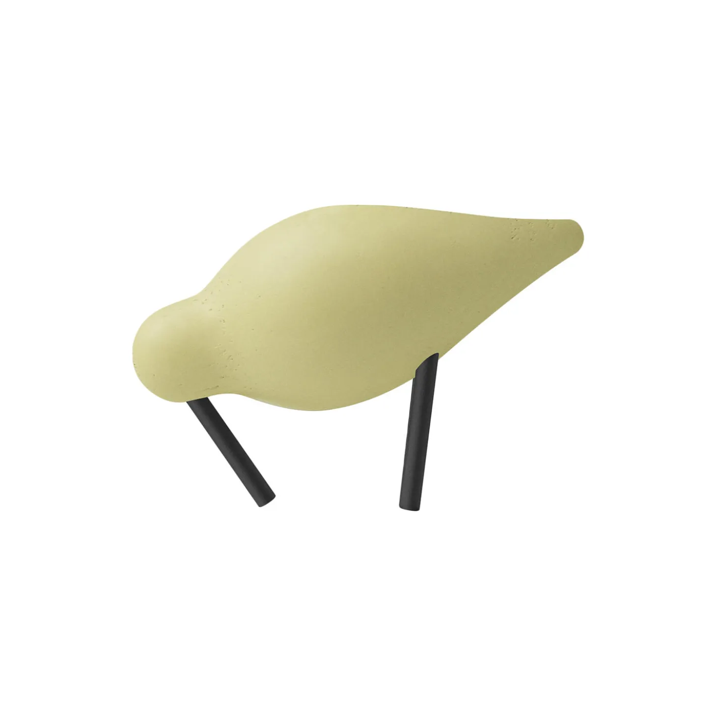 Shorebird, light yellow