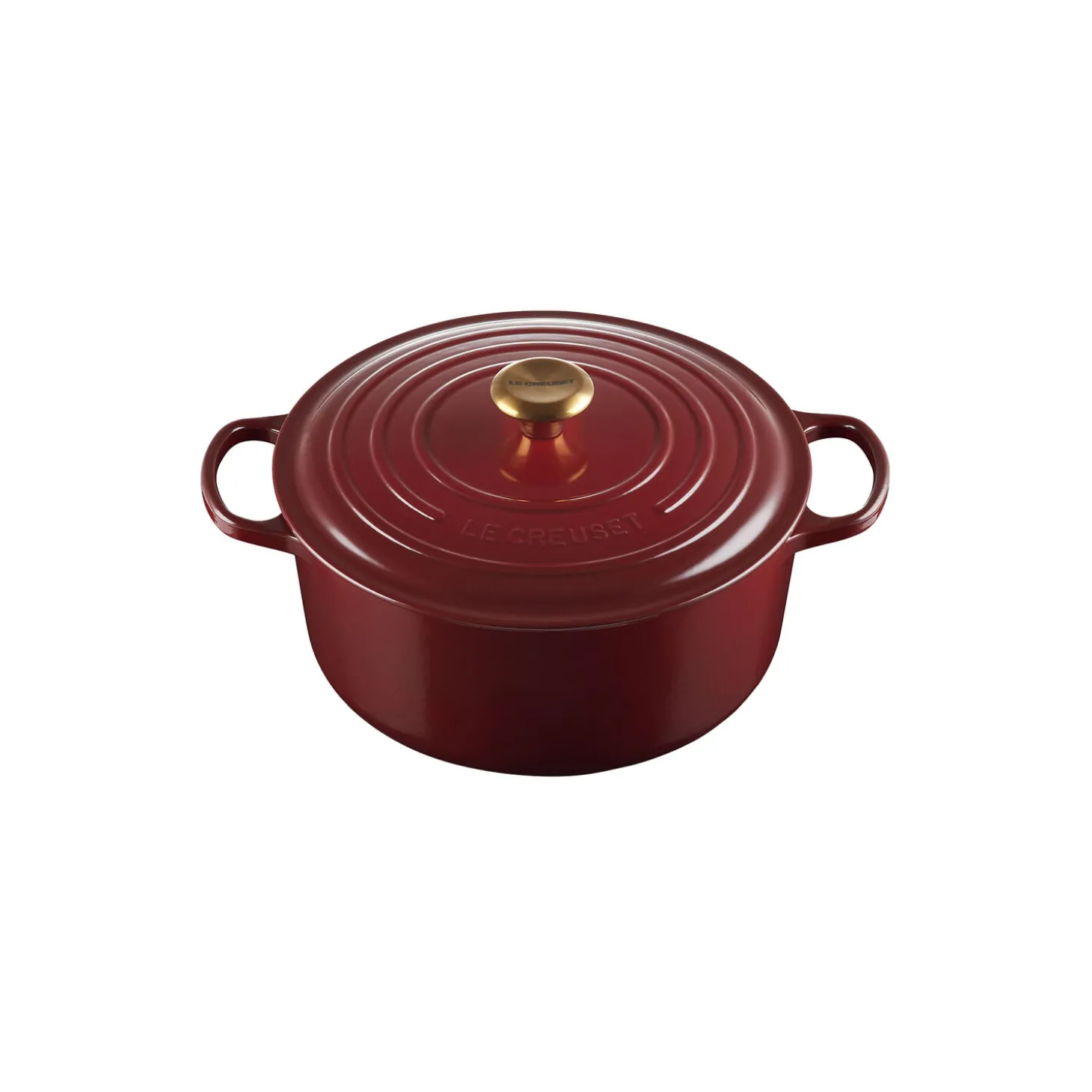 Signature rund gryde Ø 28 cm, garnet