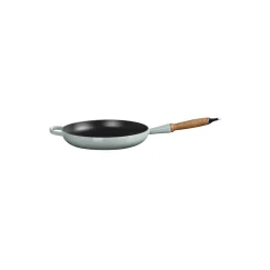 Signature stegepande med træhåndtag Ø 28 cm, sea salt