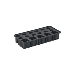 Singles isterningbakke, black