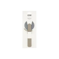 Singles pizzahjul, soft taupe