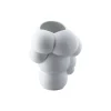 Skum Weiss matt Vase