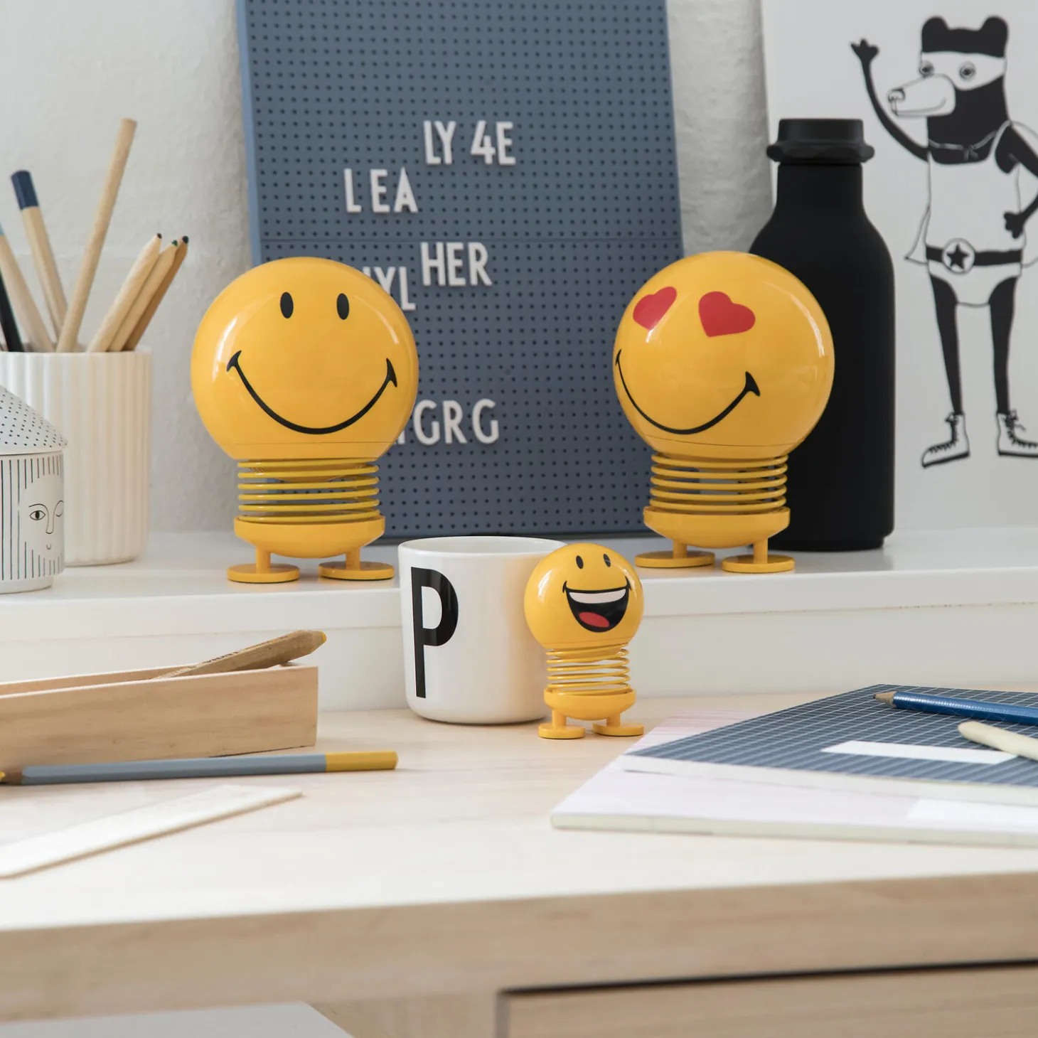 Smiley Joy, yellow