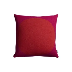 ÅSMUND BOLD Cushion, red/turquoise