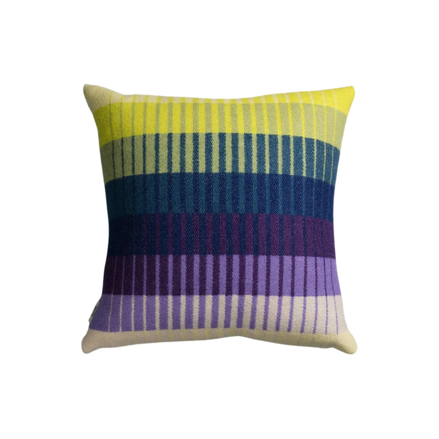 ÅSMUND GRADIENT Cushion, yellow/blue