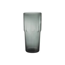 Solare højt glas 2 styk, stål grå