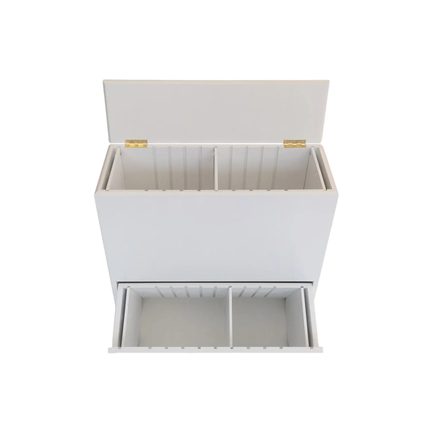SORTED Premium Tall affaldssortering, white/RAL 9010