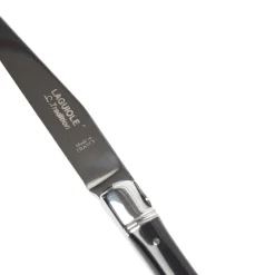 Steakkniv, sort horn