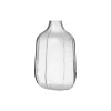 Step vase, clear