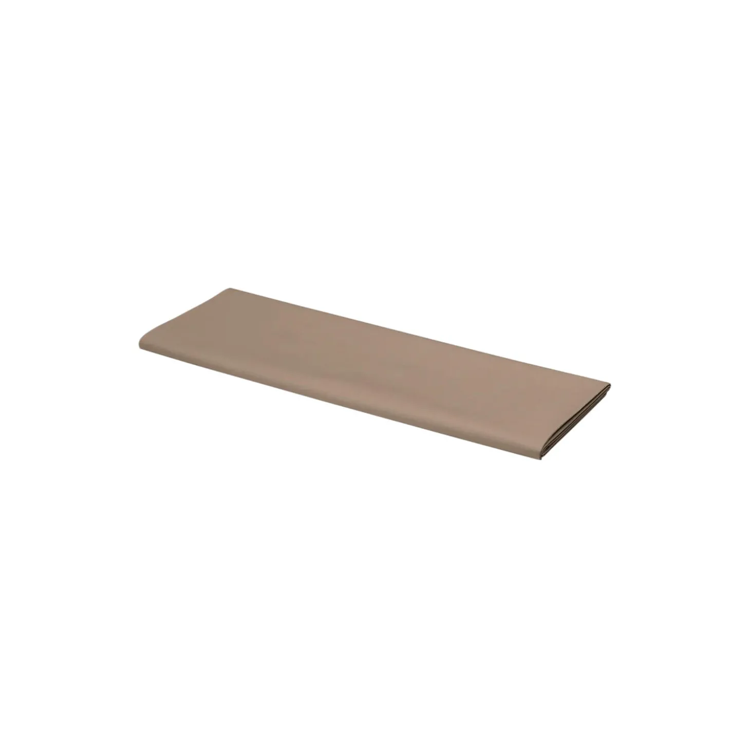 SUPIMA PERCALE fladt lagen, walnut