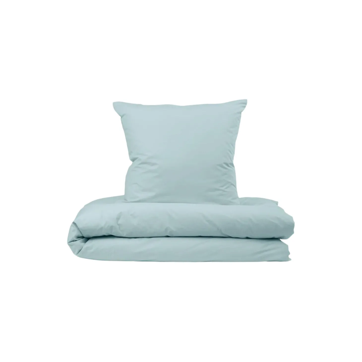 SUPIMA PERCALE sengetøj, minimal blue
