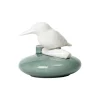 Sweet Stories Kingfisher vase, peacock