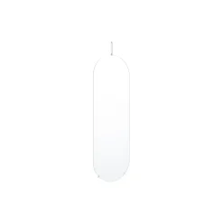 Tall Wall Mirror, chrome