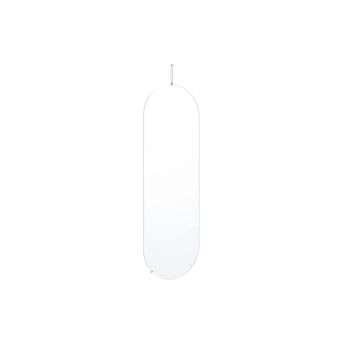 Tall Wall Mirror, chrome