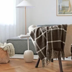 Tartan plaid, brown