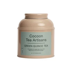 Tea Caddy, green tea quince