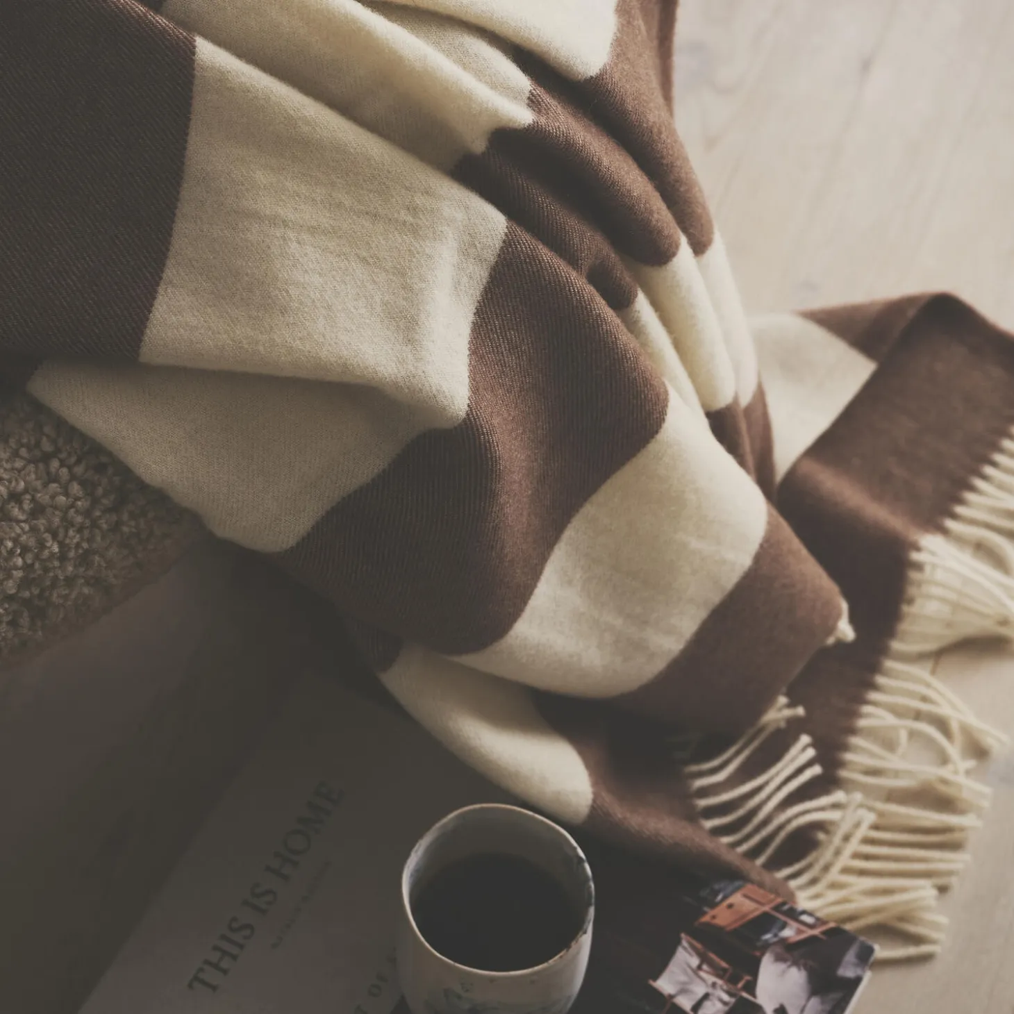 The Sweater plaid, 05322 brown
