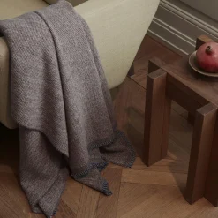 TWILIGHT plaid, brown melange