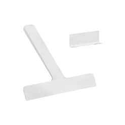 Ume skraber m. holder, white