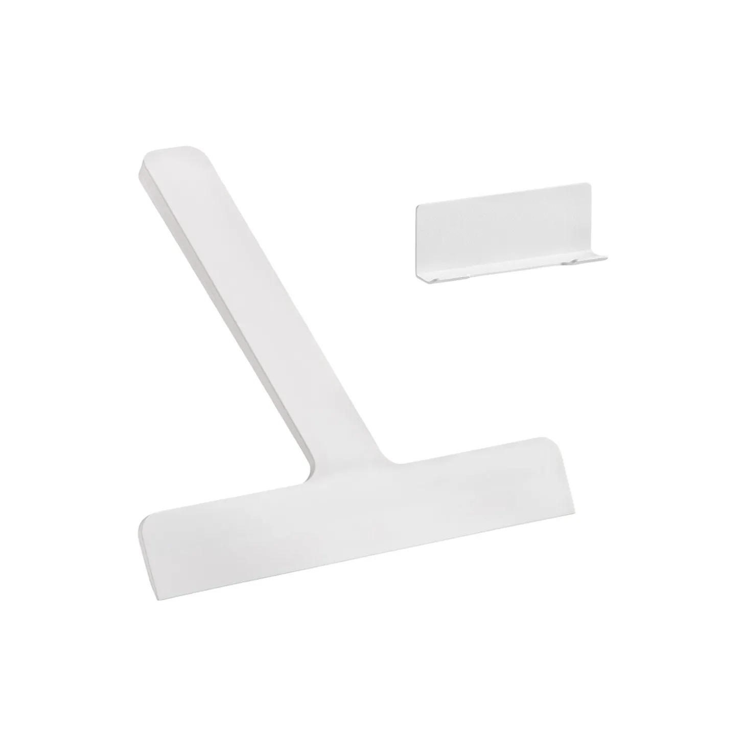 Ume skraber m. holder, white