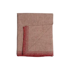 UNA Throw, light red