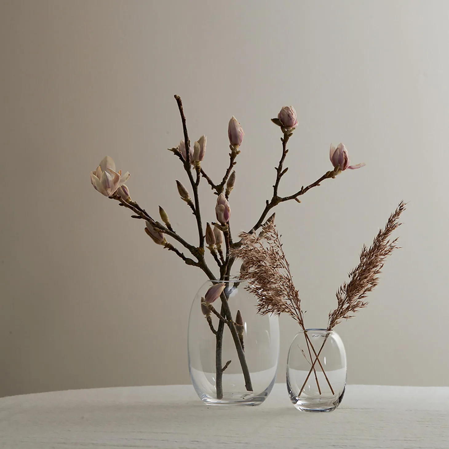 Vase glas, klar