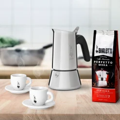 Venus espressokande 4 kopper, sølv