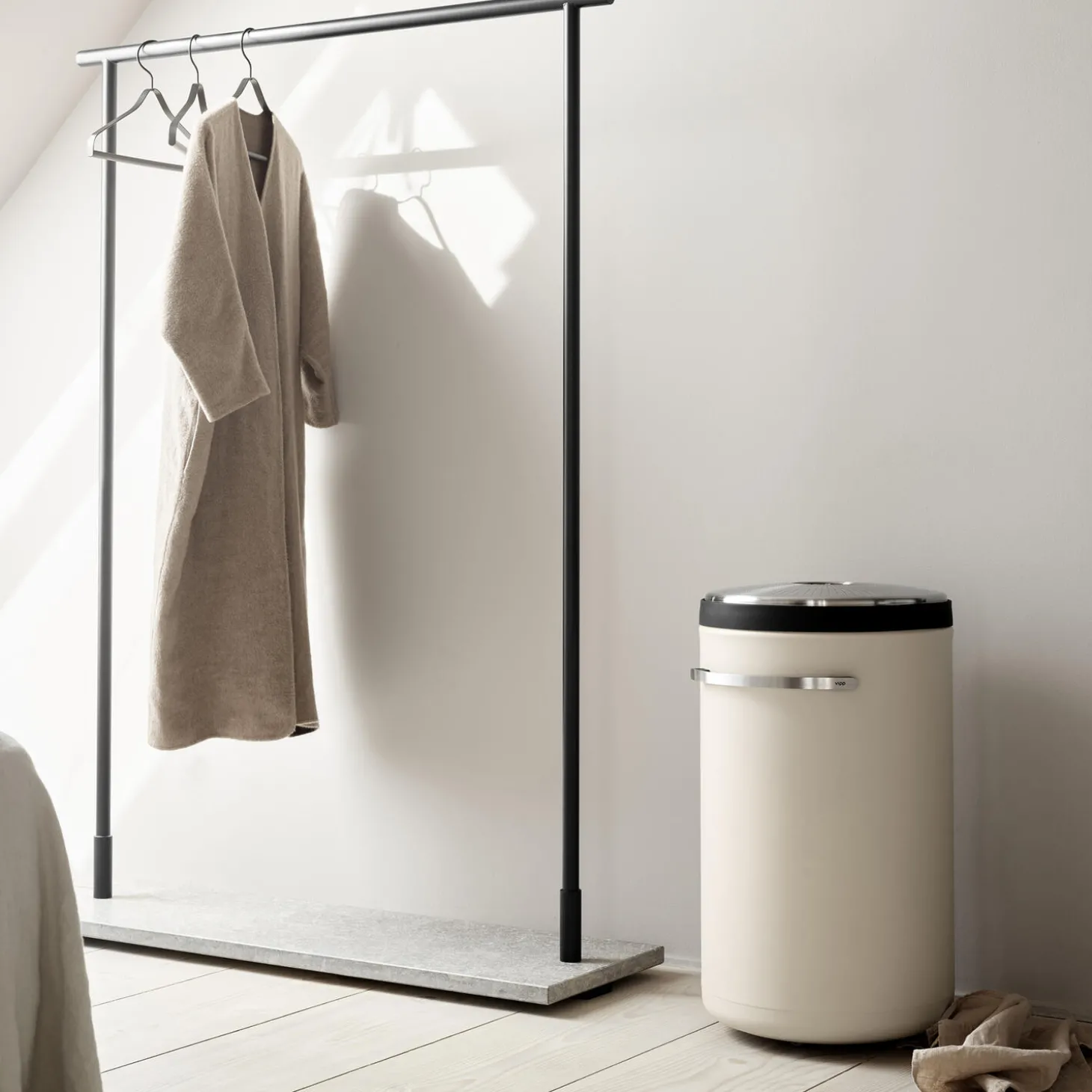 VIPP441 vasketøjskurv, beige