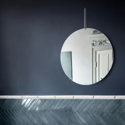 Wall Mirror, chrome
