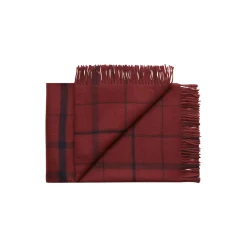 Warp and Weft plaid, 02102 embrace - beetroot/midnight