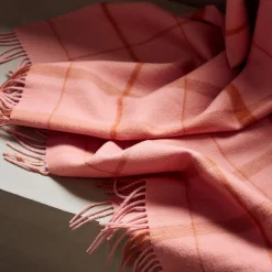 Warp and Weft plaid, 02103 love - coral/amber