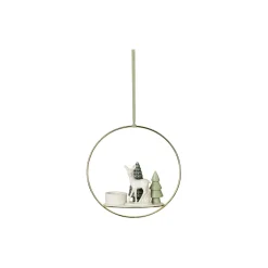 Winter Stories Bambi Votive Ring fyrfadsstage